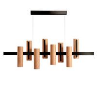 Black Note Keys Suspension LED Lampe pendentif LZF Lamps - BKNT KS S BK 21 DIM0-10V