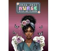 Black Nurse Magic Monthly Planner 2026-2027: Plan Ahead For 2-Years Organizer ( From January 2026 to December 2027 ) with US Federal Holidays & ... For Black Women & Nursing School Student.