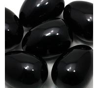 Black Obsidian Crystal Egg by CrystalAge