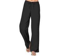 Black of Friday 2024 Pantalon Paramedical Pantalon Blanc Femme Chic Pantalon Pattes D'Éléphant Femme Pantalon Femme Fluide Ete Prime Sales and Deals Today Clearance Warehouse Clearance