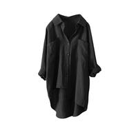 Black of Friday 2025 Chemise Blanche Femme Manche Courte Chemisier Femme Bleu Ciel Tunique Femme Ete Fluide Ample Manteau Femme Chic Et Elegant Pull Femme Col V Large Commande en Cours De Livraison