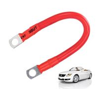 Black Or Red Positive Or Negative Connector Power - Marine Battery Cable | 2 AWG Gauge Wire Power Inverter Cables for Solar Power Automotive Marine Boat Car Boats Marine Solar Automotive