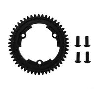 Black Oxide 50 dents pour engrenage droit 45# Acier RC Part Black Oxide | Structure en acier durcissant, meilleure résistance à l'usure, finition oxyde noir, compatible avec X-Maxx 6S/8S