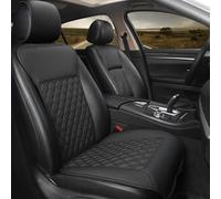 Black Panther Aiving Seat Cover Luxury Car Protector Universal Anti-Slip Driver Seat Couvre avec dossier (1 morceau noir)