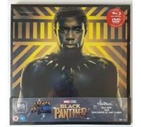 Black Panther Big Sleeve Special 12" Edition Blu-ray & DVD with Art Cards