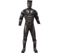 Black Panther - Costume "Deluxe" - Garçons BN5025 (XL) (Noir)