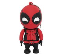 Black Panther Marvel Avengers Clé USB 8 Go 2.0 haute vitesse | Porte-clés Memory Stick Flash Drive, Cadeau amusant figurine 3D Deadpool