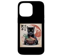 Black Panther Ramen Japonais Kawaii Anime Black Panther Coque pour iPhone 14 Pro Max