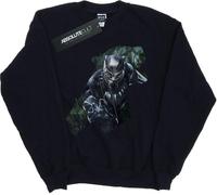 Black Panther - Sweat-shirt pour garçon BI947 (152-158) (Bleu marine)