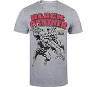 Black Panther - T-shirt "Combat" pour homme TV1509 (M) (Gris)