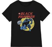 Black Panther - T-shirt homme/femme unie RO10220 (L) (Noir)