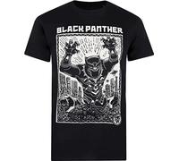 Black Panther - T-shirt pour homme TV530 (L) (Noir)
