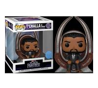 Black Panther T'Challah On Throne Pop Marvel Deluxe #1113 Vinyl Figurine Funko
