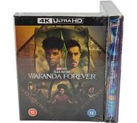 Black Panther: Wakanda Forever Steelbook 4K Ultra HD+Blu-ray Zavvi Collector's B G