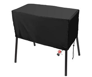 Black Patio Covers for 2-Burner Camp Stove, Luxiv Heavy-Duty Cover for Camp Chef 2 Burner Burners Stove Waterproof Cover (Black, 34.5x16x16)