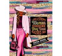 Black Phenomenal Woman 5-Year Planner 2026-2030: Includes Calendars, To-Do Lists, Notes, Goals, Yearly Overview, Holidays Celebrations and Contact ... of African American Black Girl Magic