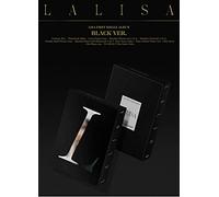 BLACK PINK - BLACKPINK LISA LALISA First Single Album [ BLACK ] Ver. 1ea CD+88p Photo Book+1ea Lyrics Paper+1ea Photo Card+1ea Polaroid Card+1ea Double-Sided Poster(On pack)+1ea Pre-Order Item