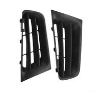 Black Plastic AC Vent Grille Pair for Megane 2006-2009 | Fits pour renault Megane 2, left and right side, model years 2006 to 2009, direct snap-in fit