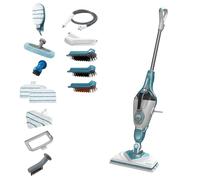 Black & Decker Nettoyeur vapeur BHSM1610DSM 1600W 2en1 Tête Delta SteaMitt 14 accessoires