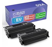 BLACK POINT Lot de 2 Cartouches de Toner pour HP CF259A CF259X HP 59A 59X [avec Puce] - Noir - pour HP LaserJet Pro M428dw LaserJet Pro M428fdn LaserJet Pro M428fdw M404dn LaserJet M404dw M404n M304a