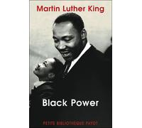 Black Power - Martin Luther King - Payot - Poche - Etude