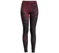 Black Premium by EMP Femme Leggings Rouge foncé avec imprimé XXL
