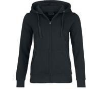 Black Premium by EMP Femme Sweat à capuche noir en tissu de haute qualité avec poche kangourou L