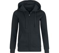 Black Premium by EMP Femme Sweat à capuche noir en tissu de haute qualité avec poche kangourou S