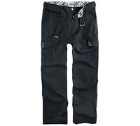 Black Premium by EMP Homme Pantalon Cargo Noir L