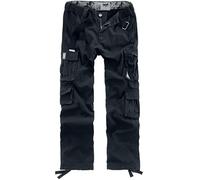 Black Premium by EMP Homme Pantalon Cargo Noir M
