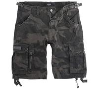 Black Premium by EMP Homme Short de Camouflage 3XL
