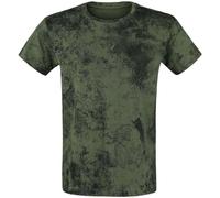 Black Premium by EMP Homme T-Shirt Basique Vert M