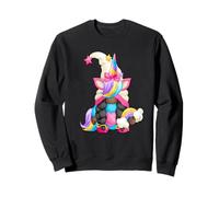 Black Pride Unicorn for Afro American Women Melanin GNOME Sweatshirt