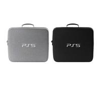 (black) ps5 Storage Bag Large capacity One Shoulder handbag game console bag Hard case anti-fall material