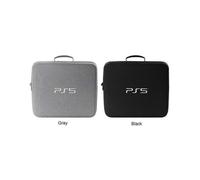 (black)PS5 Travel Case - PS5 Console Storage Bag Travel Tote EVA Hard Case Anti-fall Material