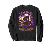 Black Pug Wizard Halloween Dark Magic nécessite des Sweatshirt