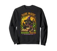 Black Pug Wizard Halloween Dark Magic nécessite des Sweatshirt