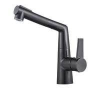 Black Pull Out Bathroom Hot and Cold Water Earth Brass, ，Faucet Kitchen taps for Sink