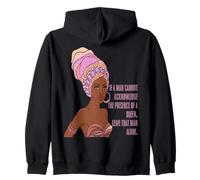 Black Queen African SI un homme ne peut pas reconnaître Queen Leave Sweat à Capuche
