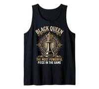 Black Queen The Most Powerful Piece in The Game Débardeur