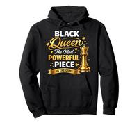Black Queen The Most Powerful Piece in The Game Sweat à Capuche