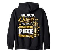 Black Queen The Most Powerful Piece in The Game Sweat à Capuche