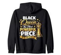 Black Queen The Most Powerful Piece in The Game Sweat à Capuche