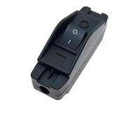 Black/Red/Green/Blue Max 16A or 30A AC110~250V DPST On-off Inline Rocker Switch NWPNLXEA(16A Black 3to220V)
