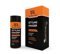 Black Red Hair Styling Powder Wax (Matte)