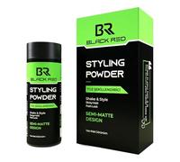 Black Red Hair Styling Powder Wax (Semi Matte)