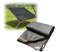 Black Rete Ombreggiante Tende Da Sole - Traspirante Ombra Rete per Recinzioni, Patio e Campeggio, 5 x 10 m, 6 x 1, 10 x 20 m, Protezione Polvere