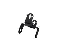 Black Robot Arm Robotic Part Accessory Platfrom U Beam Servo Bracket for Standard Servo Steering Bearing Bracket Steam DIY Parts(Cross U Bracket)