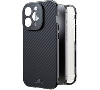 Black Rock 360° Glass Coque Apple iPhone 15 Pro carbone chargement par induction, résistant aux chocs 1310TGCB02