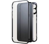 Black Rock 360° Glass Coque Apple iPhone 15 Pro Max noir chargement par induction, résistant aux chocs 1330TGC02